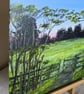 Original acrylic painting, The Meadow Beyond.  - Image 5