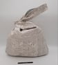 Shoulder, one strap knot bag, reversible, size medium.   - Image 3