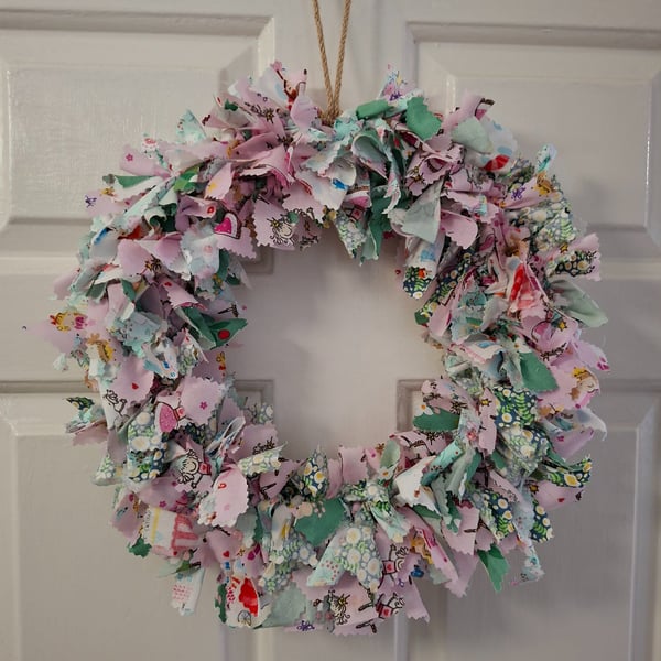 Rag wreath 