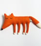 Monty the Fox Lambswool Plush - in stock