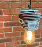 Beam Lamp with Triple Pendants, Unique Industrial Look Ceiling Light - Image 5