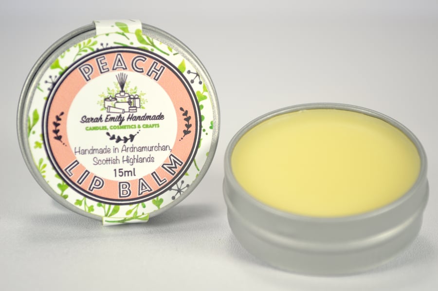 Peach Lip Balm