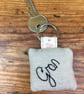 Gran keyring- Personalised Gran key ring - Love you Gran - Image 2
