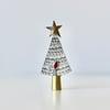Special Order for Sophie - Wool Felt Christmas Tree with Robin