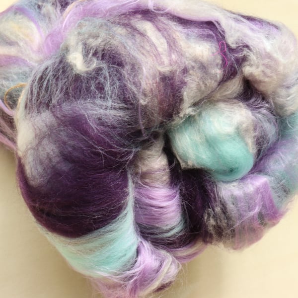 100g 'Bitsa Batt' Art Batt for Spinning