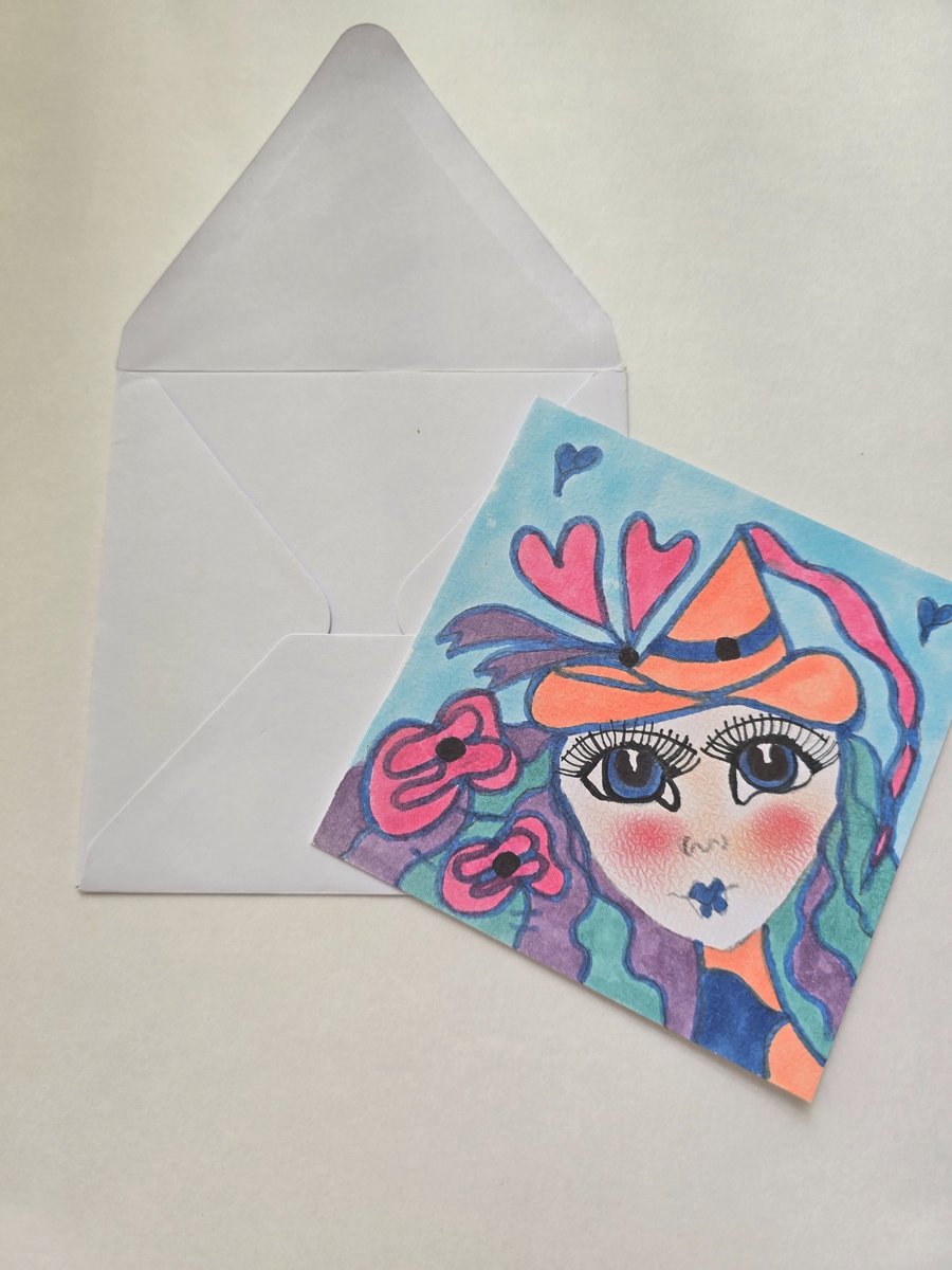 Fairy Witch Greeting Card