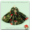 Doll’s Toadstools and Elves Dress