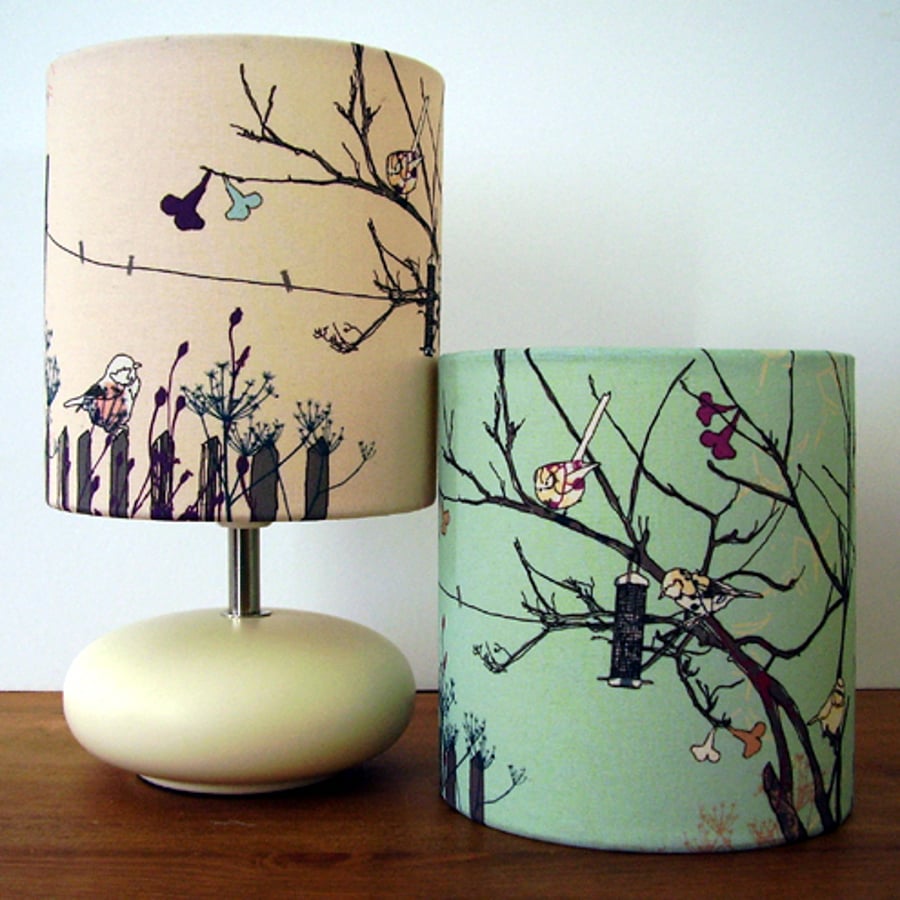 'littlebirdy drum lampshade'