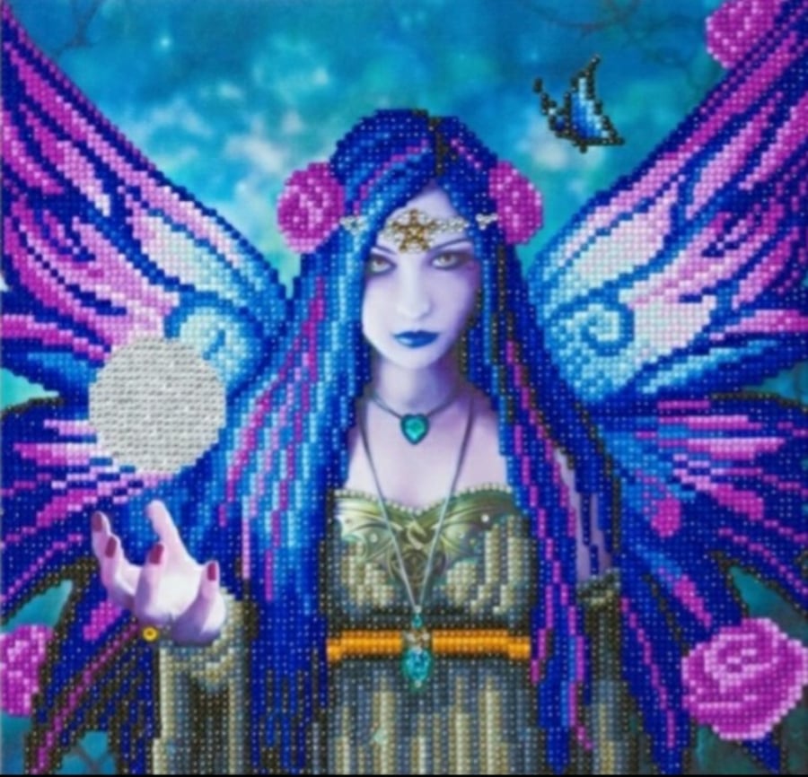 Fairy 30x30cm crystal art craft buddy kit