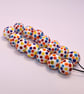 Handmade spotty patterned lamp work glass beads - Image 8
