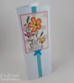 Blank, any occasion floral card  - Image 5