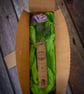 Thistle Flower Crochet Bookmark (frost colour palette) - Image 6