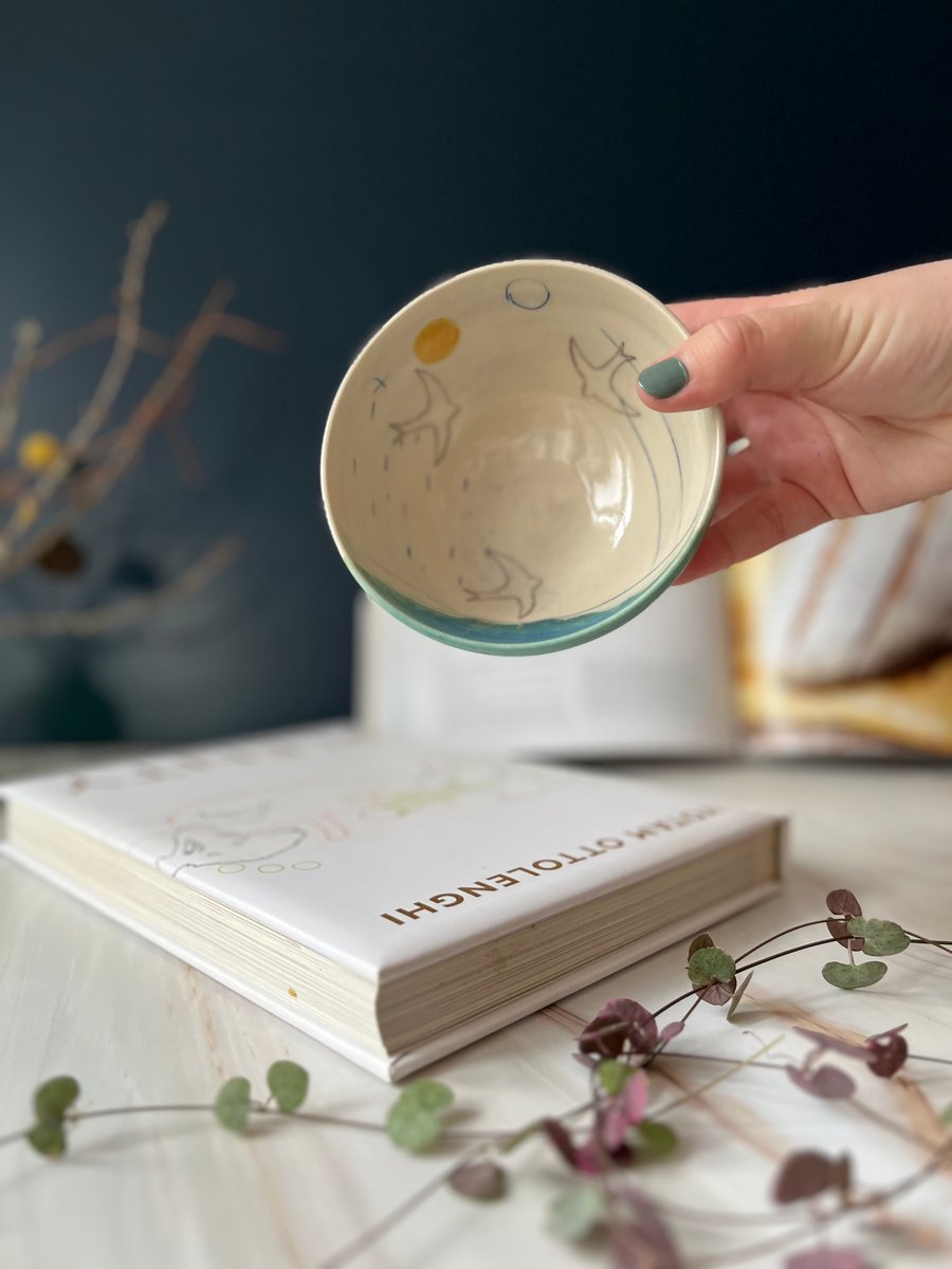 A Ceramic small tapas bowl- 72 - Swift - Summer Studio Sale 