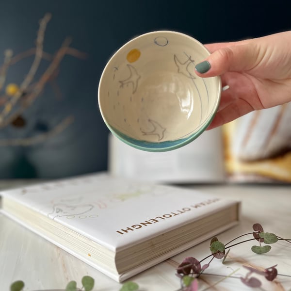 A Ceramic small tapas bowl- 72 - Swift - Summer Studio Sale 