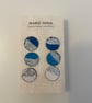 Stir earrings, set of 3