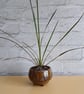 Handmade Stoneware Planter Wheel Thrown Wabi Sabi Ceramic Pot (10cm)