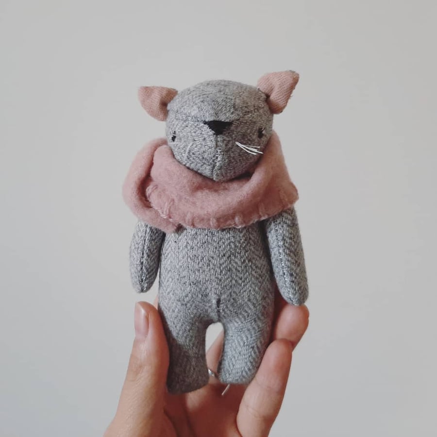 Cat, Soft Sculpture, Kit