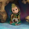 Summer Special  Tiny Mechanicals Earth Troll 'Hendry' 2" OOAK Sculpt Ann Galvin