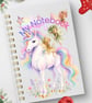 Unicorn and Fairies Notebook