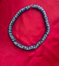 Handmade Royal Blue Beaded Necklace – A Sparkling Statement Piece
