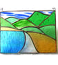 Tropical Beach Stained Glass Picture Landscape 002 - Image 7