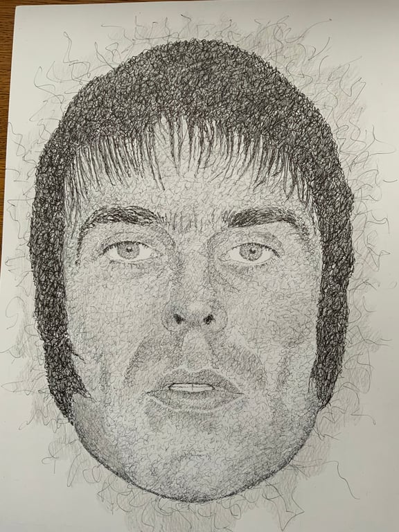 A portrait of Liam Gallagher
