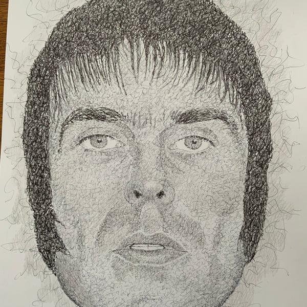 A portrait of Liam Gallagher