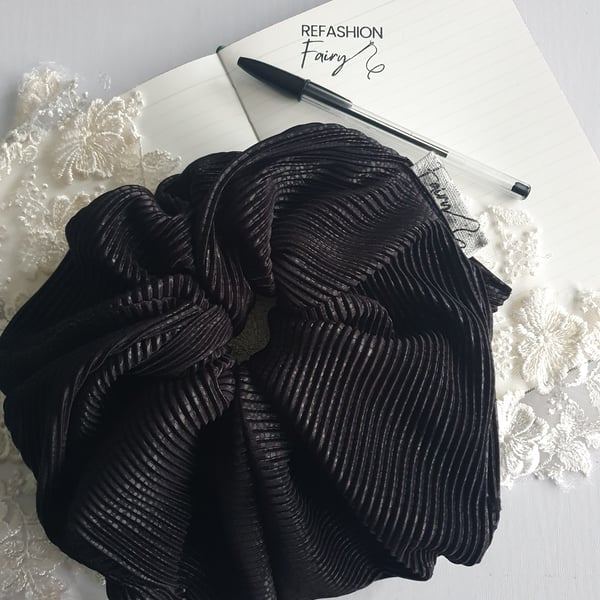 Giant Upcycled Scrunchie