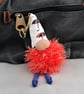 Lavender Scented Gnome Keyring - Coral Beards - Image 7