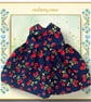 Navy Strawberries Dress  - Image 1