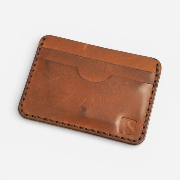 Handmade Slim Genuine Leather Cardholder