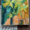 Contemporary flower painting 