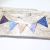 Coloured Titanium 'Bunting' Necklace - UK Free Post