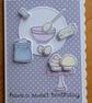 Have a Sweet Birthday Card - Pink Mixing Bowl & Cup Cakes - Image 7