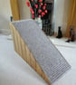 40cm H x 80xm L Wood Clad Pet Ramp with Grey Carpet - Image 6