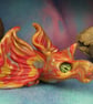 Elemental Fire Dragon 'Mirage' OOAK Sculpt by Ann Galvin - Image 3