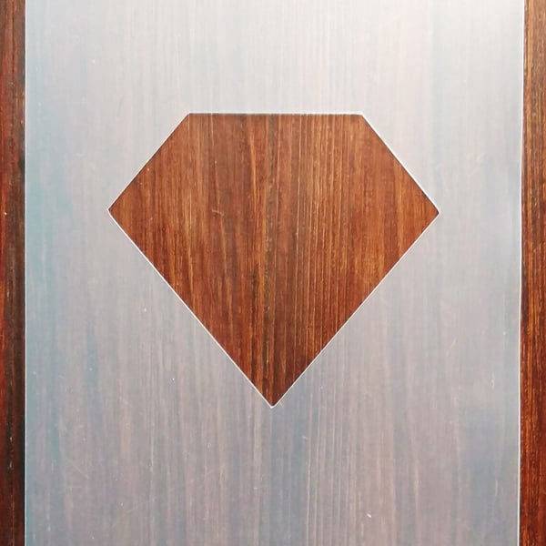 Diamond Mask and Aperture Stencil 350 micron PP for Arts Crafts & DIY