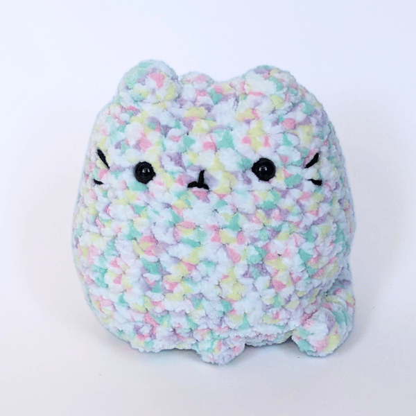 Cute crochet plushie Charlie the pusheen Cat