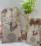 Lavender Sachet, Gift Tag & Glassine Bag D2 by Carolee Crafts PB2 - 0006 