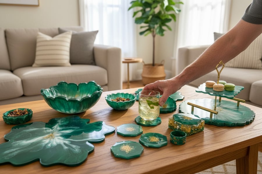 handcrafted dinner set