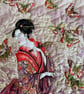 Geisha Beauty hand quilted patchwork - Image 2