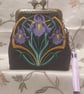 Art Deco Iris Circle coin purse - Image 1