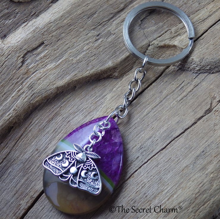 Crescent Moon Keychain, Ornate Moon Keyring, Pastel Goth Accessory, Lunar  Gift for Her, Celestial Gift Witch, Space Boho Gift - AliExpress