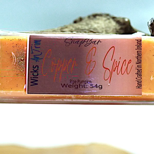 Copper & Spice Highly Scented Hand Crafted Soy Wax SnapBar