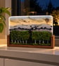 A Day Out in Abstract Fuse Glass Free Standing Panel - Image 4
