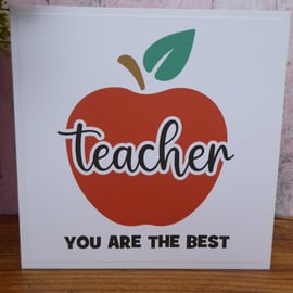 C4690   Teacher Card