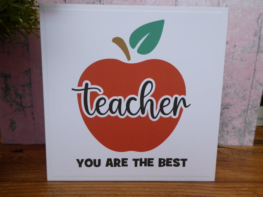 C4690   Teacher Card