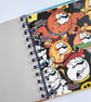 The Bash Street Kids Beano Comic Junk Journal, Handmade Blank Square Notebook - Image 3