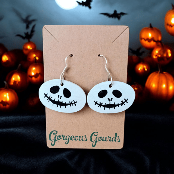 Jack Gourd Earrings