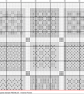 274B - 30 Tiles Patchwork Cross Stitch Pattern Red-Blue version (PDF Chart) - Image 6